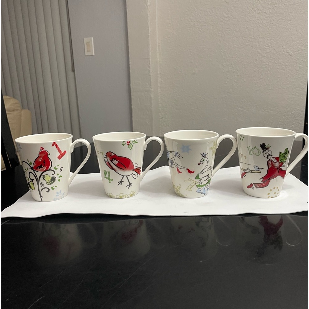 Lenox 12 Days of Christmas Mug Set